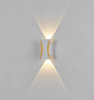 Or Simple Style Moderne Aplique Led Pared Wandlampe Étanche Lampe Luminaire Éclairage Lumineux Applique Décoration Intérieure Lumière