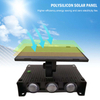 Lumière solaire fixée au mur imperméable à l'eau actionnée solaire extérieure de barrière lumineuse élevée de LED pour la lumière solaire de mur de sécurité de jardin