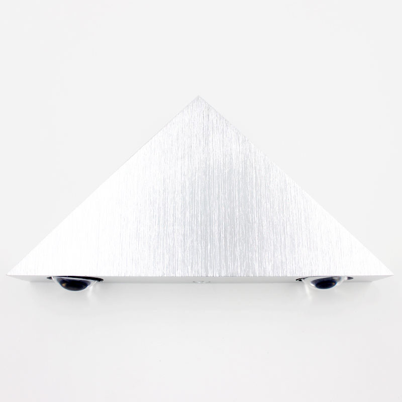 Triangle 3W ruban led applique murale pour éclairage intérieur AC85-265V luminaire en aluminium sans scintillement télécommande appliques murales