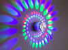 Applique murale LED plafonnier RGB coloré IR télécommande nouveauté innovante créative décoration simple salon salon