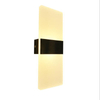 Applique murale acrylique LED minimaliste directe d'usine pour l'éclairage de chambres à coucher d'hôtel avec des prix led lumières esthétiques