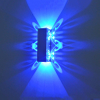 Nouveauté 6W double papillon aluminium led applique murale pour appliques murales intérieures beauté chambre fleur fond veilleuse