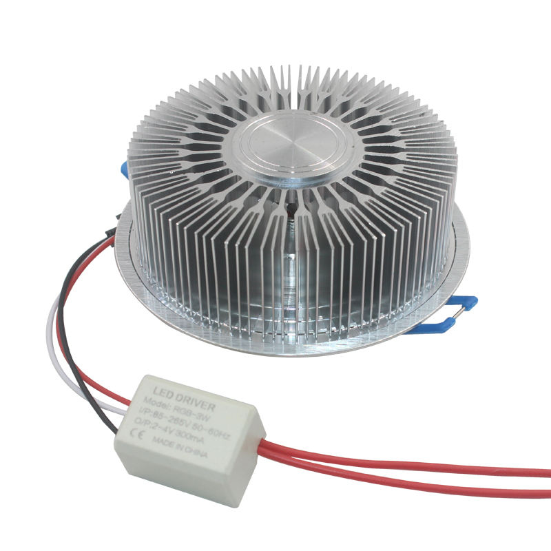 Plafonnier LED RVB Tournesol avec éclairage intérieur à télécommande RVB