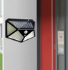 Meilleur escalier de jardin extérieur arrière-cour étanche IP67 énergie solaire 4 côtés éclairage applique LED capteur de mouvement LED lumière solaire