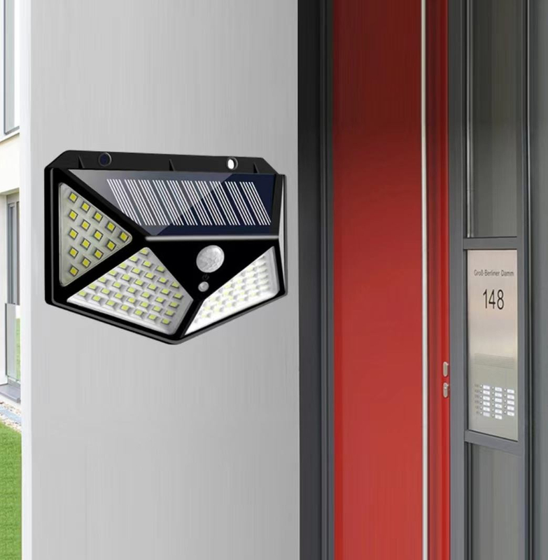 Meilleur escalier de jardin extérieur arrière-cour étanche IP67 énergie solaire 4 côtés éclairage applique LED capteur de mouvement LED lumière solaire