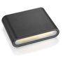 Lampe murale bien conçue carrée 6W haut et bas lumière extérieure Led avec éclairage étanche prix de gros d'usine