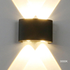 Super Bright 4W LED Outdoor Wall Lamp Étanche IP65 Garden Porch Lighting