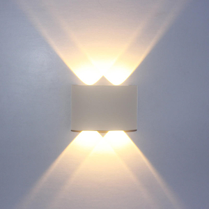 Vente chaude Up And Dowm Applique Murale Extérieure Étanche Lampe Montée Étanche IP65 Extérieur Mur Lumière Porche Jardin Lumière Vanité