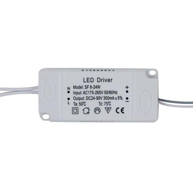 1 pièces LED conducteur constant 1-3W 4-5W 4-7W 8-12W 18-24W 300mA transformateurs de lumière d'alimentation pour éclairage LED Downlight AC85-265V