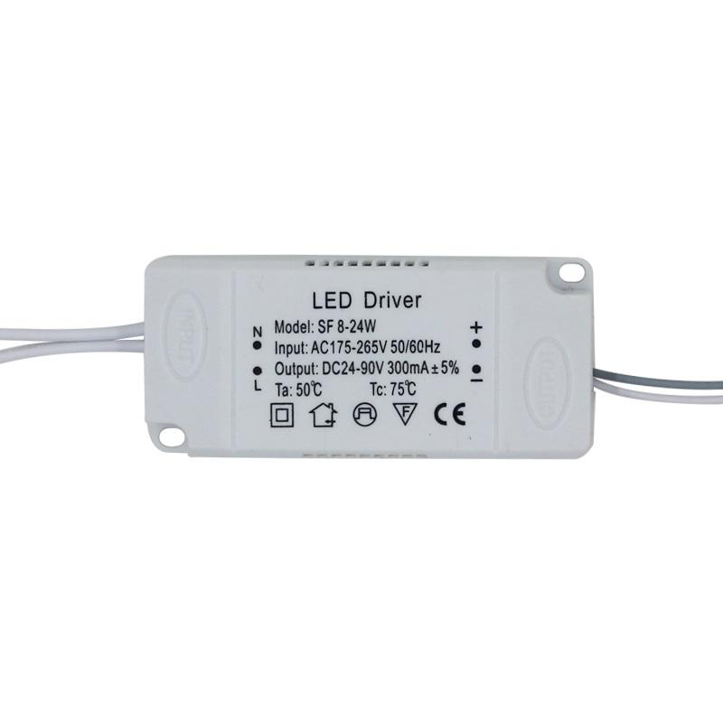 1 pièces LED conducteur constant 1-3W 4-5W 4-7W 8-12W 18-24W 300mA transformateurs de lumière d'alimentation pour éclairage LED Downlight AC85-265V