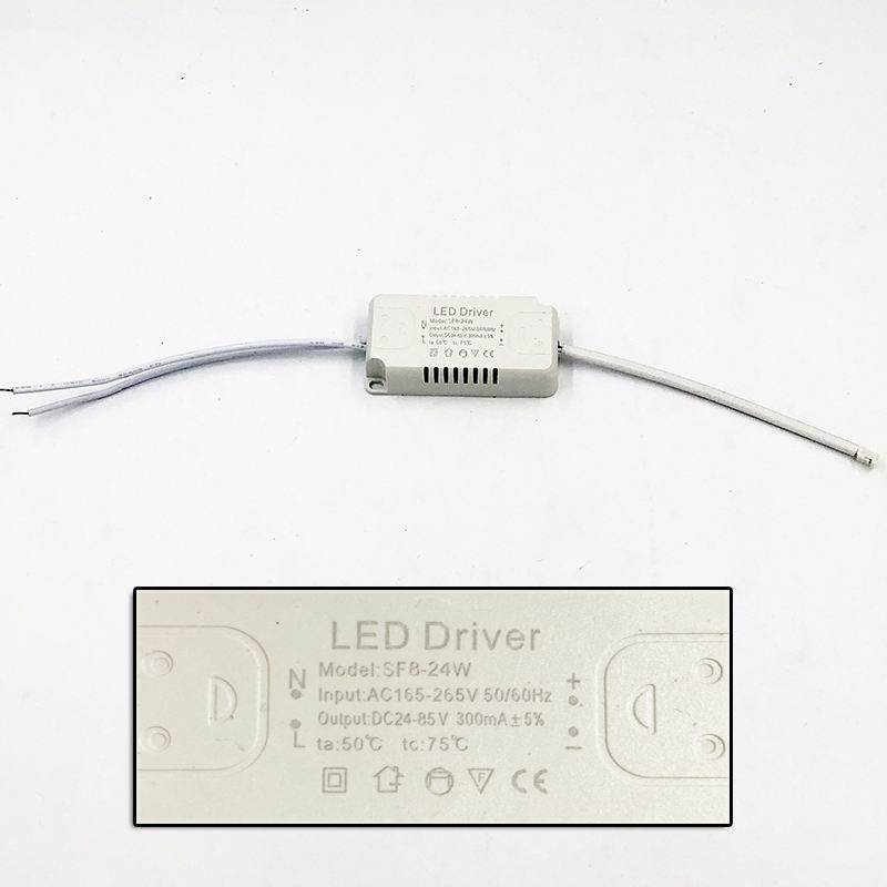 Adaptateur d'alimentation de pilote de LED 8-120W pour ampoule de remplacement de plafonnier à transformateur non isolant AC220V 