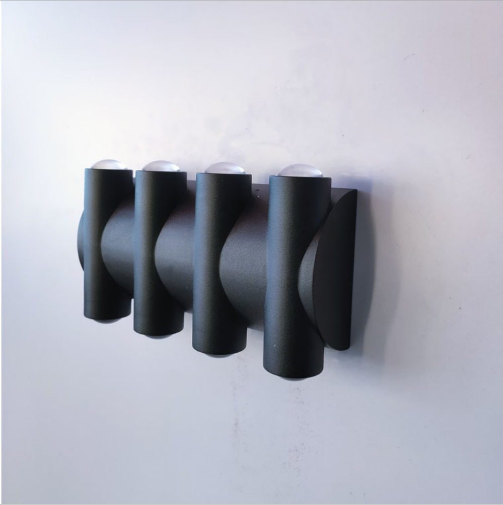 Applique murale moderne lumières 12W LED chambre appliques murales en aluminium lampes d'éclairage pour salon chambre couloir