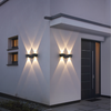 4W Hagood nouvelle applique murale barbe étanche IP65 éclairage extérieur haut et bas applique murale LED moderne