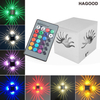 3W aluminium fantaisie RVB avec applique murale contrôleur pour galerie d'art décoration balcon avant applique murale led 