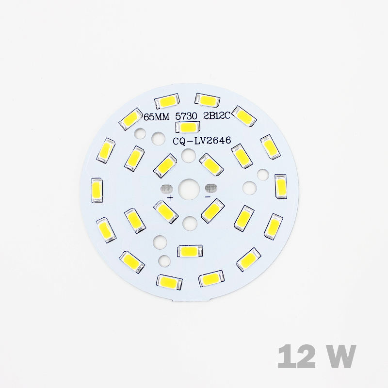 3W 5W 7W 9W 12W 15W 18W 20W 24W 5630/5730 luminosité SMD panneau lumineux panneau de lampe à LED pour plafond PCB avec LED