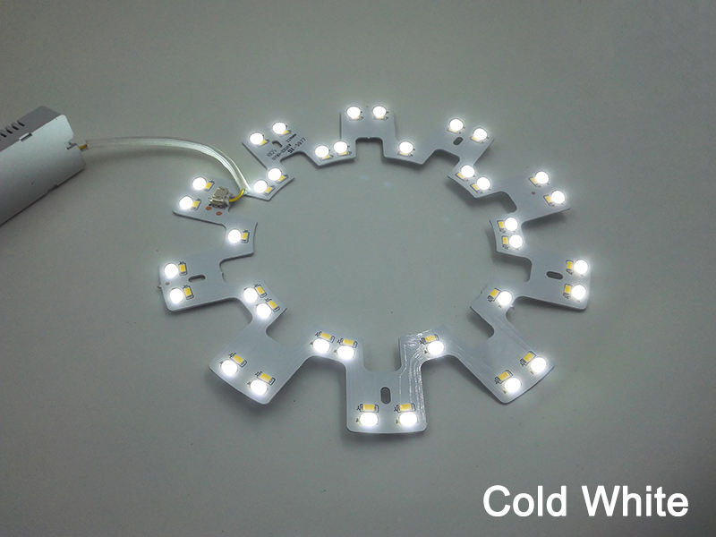 Plafonnier LED 2x24W 2.4G WIFI télécommande de contrôle de connexion de téléphone portable pour plafonnier de cuisine de salon