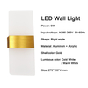 Moderne mur LED lampe minimaliste intérieur luminaire appliques murales escalier 6W 10W chambre chevet salon maison couloir éclairage