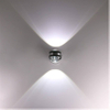 Usine directement vendre Double cristal 6W applique murale décorative led fabricant lampes pour la décoration de la maison meilleure lampe pour bureau à domicile