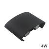Lampe de mur LED ovale noire 4W éclairage extérieur imperméable d'applique de porche de jardin