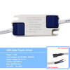 1-36W Safe Plastic Shell LED Driver Transformateur de lumière Courant constant 300mA Adaptateur d'alimentation pour lampe à LED / Puce