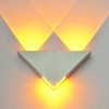 3W 9W Moderne Triangle Intérieur LED Applique Murale À La Maison En Aluminium pour La Décoration De La Maison