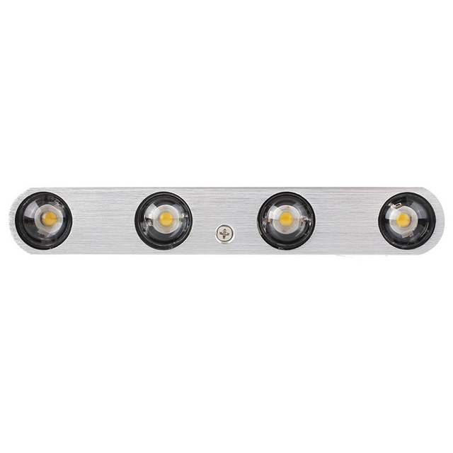 Moderne AC85-265v 8w LED Applique Murale En Aluminium Chambre Salle De Lecture Salle De Bains Toilettes Décoration LED Éclairage Intérieur