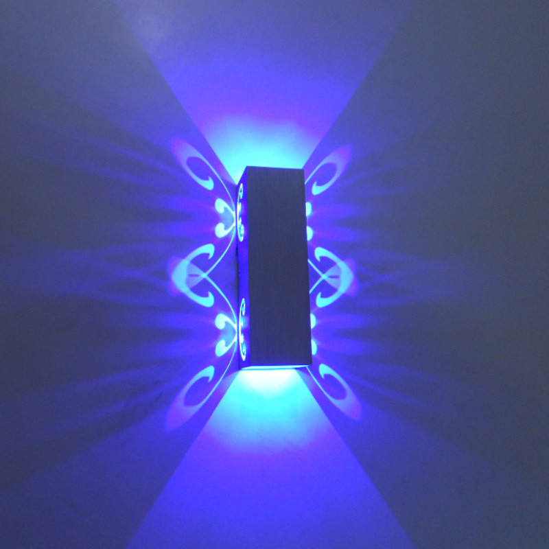 3W 6W Applique Intérieure Éclairage Intérieur Applique LED avec Décoration en Aluminium pour Chambre d'Enfants Miroir Chambre Maison Salon Led Applique Murale