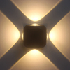 Led Wall Light 4W Outdoor Led Imperméable Extérieur Porte Balcon Jardin Cour