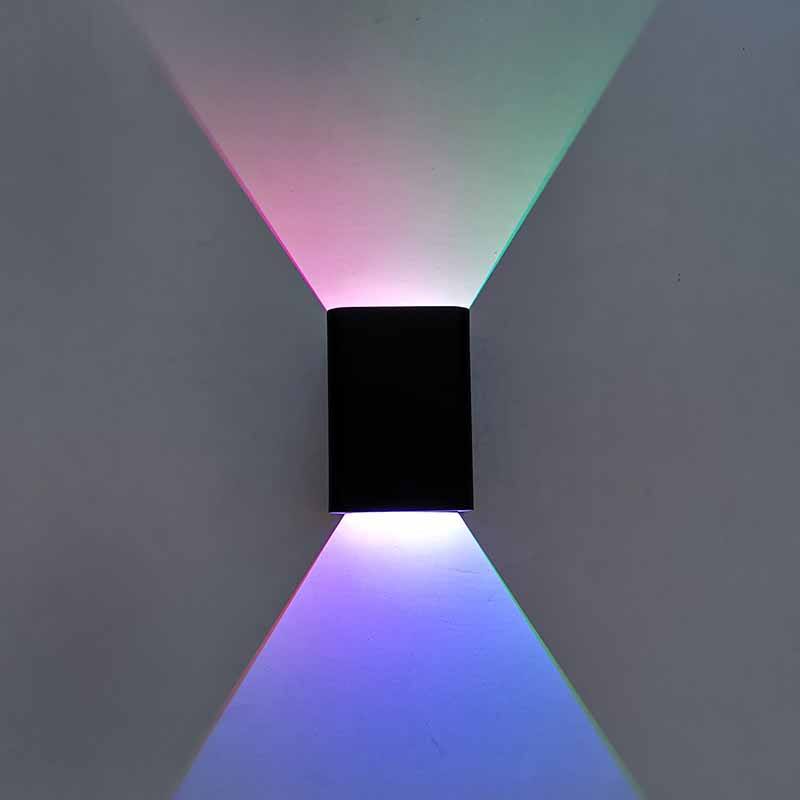 Économie d'énergie 5W coloré Spot lumière LED haute luminosité blanc chaud/blanc froid/RGB lumière alternative de support mural