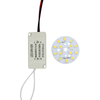 3W 5W 7W 9W 12W 15W 18W 24W SMD5730 puce à diode électroluminescente + coque en plastique LED alimentation du pilote pour plafonnier LED