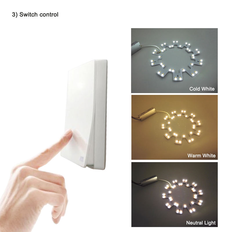 2.4G WIFI sécurité plastique pilote 15-24W connexion Bluetooth éclairage transformateur de puissance AC100-240VLED plafonnier