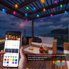 Guirlande solaire LED guirlande lumineuse décoration de noël ampoule IP65 étanche Patio lampe guirlande de vacances pour meubles de jardin en plein air