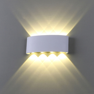 2023 décoration industrielle 6W/8W IP65 étanche extérieur mur LED lampe Wandlamp haut et bas applique murale