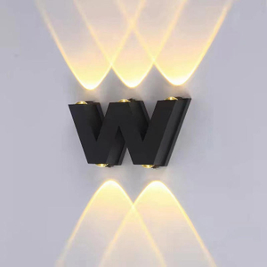 Éclairage mural extérieur à led Appliques murales extérieures à led modernes Lampe privée personnalisable