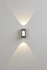 Applique murale LED étanche lumières de jardin décoratives en aluminium haut et bas applique murale extérieure LED applique murale montée