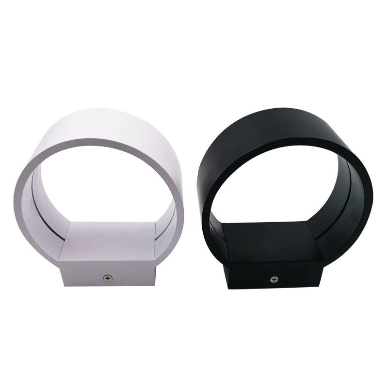 5W AC85-265V Indoor Circle Wall Light RGB avec contrôleur pour la décoration intérieure Brighten Lights