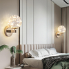 Nordic light Led Wall Lamp Gold Wall Light Spot mur usine gypsophile personnalité salon fond moderne minimaliste chambre chevet or applique murale
