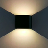 Conception de demi-cercle étanche led applique murale 6W éclairage extérieur avec luminaires à prix direct d'usine appliques lampe
