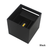 Wandlamp réglable IP65 étanche intérieur et extérieur Cube mur LED lampe salon chambre aluminium haut et bas Led jardin porche lumière