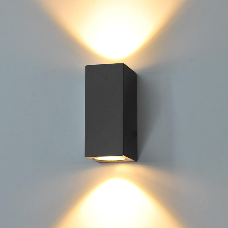 5W 10W Ip65 Up Down Étanche Bande Jardin Extérieur Morden Led Applique Murale Extérieure En Aluminium Applique Murale