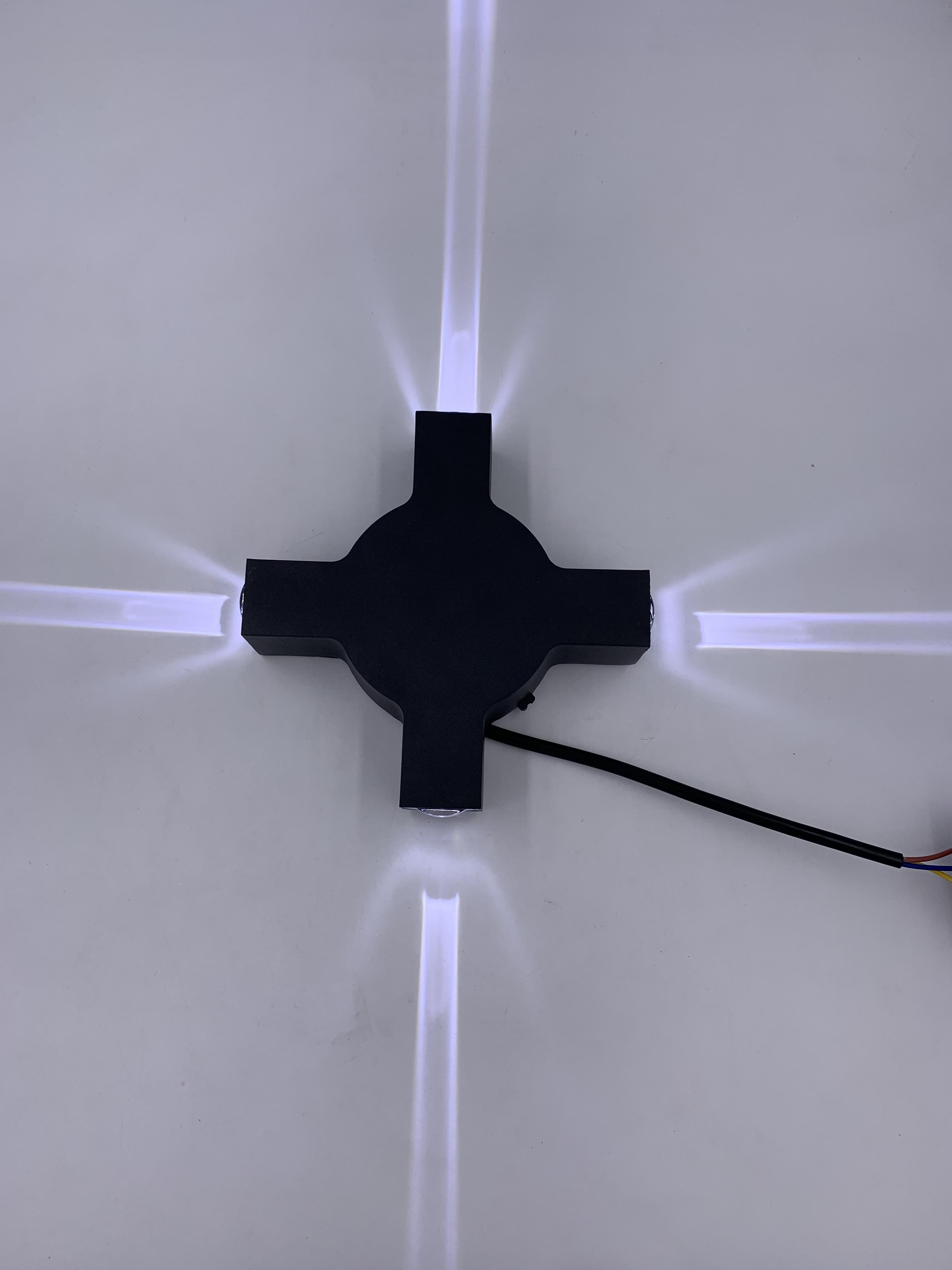 4W 12W mural design moderne étanche lampe extérieure vers le bas loft RGB contrôle à distance mur LED lampes wandlamp