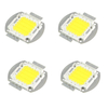 Vrai plein Watt 10W 20W 30W 50W 100w haute puissance COB lampe à LED puces ampoule avec pilote de LED pour bricolage projecteur Spot lumière pelouse