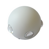 Applique murale LED intérieure et extérieure AC85-265V 2W 4W 6W 9W 12W Lampe étanche IP65 de style minimaliste moderne avec 2 ans de garantie