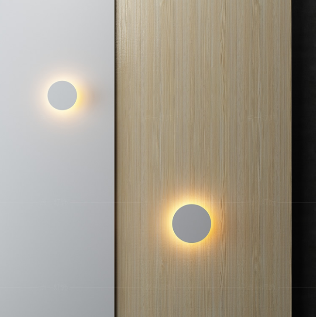 2023 offre spéciale LED applique murale led intérieure décorative applique murale de forme ronde pour couloir mural