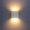 Cube CoB 6W LED Up Down Applique Murale AC85-265V Chambre Chevet Cube Applique Intérieure En Aluminium Décoration Luminaire