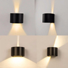 Hagood nouvelle applique murale étanche demi-cercle 6W applique murale LED éclairage extérieur étanche IP65 éclairage réglable