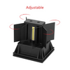 IP65 Étanche 12W 20W Intérieur Extérieur Led Mur Lampe En Aluminium Réglable Surface Monté AC85 ~ 265V Led Porche Lumière Applique