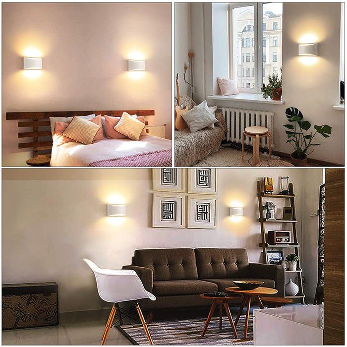 Intérieur 10W LED Applique Murale Haut Et Bas En Aluminium Décorer Applique Murale Chambre LED Applique Murale Éclairage Étanche