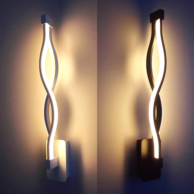 Lampe de chambre à coucher moderne applique murale à ondes longues et veilleuse LED de haute qualité avec prix d'usine