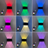 Applique murale extérieure APP télécommande Bluetooth-compatible Dimmable LED applique RGB utilisé pour la décoration de vacances AC85-265V